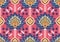 Turkish, Arabic, African, Islamic Ottoman Empire`s era traditional seamless ceramic tile, vector floral pattern