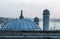 Turkish Bath Dome in Suleymaniye, Istanbul, Turkiye.