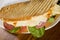 Turkish Bazlama Tost / Toast sandwich