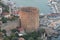 Turkish city of Alanya at the Mediterranean sea