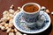 Turkish coffee and delights