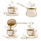 Turkish Coffee Vector