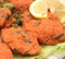 Turkish cuisine. Bulgur and lentil vegetarian dumplings ( Mercimekli Kofte )