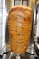 Turkish doner kebab traditional meat food and oriental.