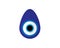 Turkish evil eye symbol - The Nazar Boncuk charm symbol  flat design