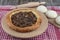 Turkish foods; braised meat and egg pika. Karadeniz , braised meat pide