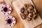 Turkish Hashasli corek / Pastry with poppy seeds and tea