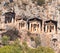 Turkish Lycian tombs - ancient necropolis