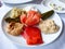 Turkish meze appetizers