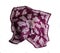 Turkish Oriental beautiful scarves with pictures of natural silk on a white background