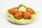 Turkish Ramadan Food icli kofte ( meatball ) falafel