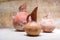 Turkish traditional ceramic pots and jars in underground ceramic Museum located in Avanos, Cappadocia