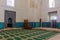 TURKISTAN, KAZAKHSTAN - MAY 31, 2018: Interior of the Mausoleum of Khoja Ahmed Yasawi in Turkistan, Kazakhst