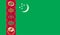 Turkmenistan flag image