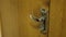 Turn doorknob