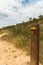 Turn left fingerpost in the Algarve, Portugal