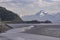 Turnagain Arm of Cook Inlet and the Chugach Mountains