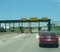 Turnpike toll booth maintained by the Oklahoma Turnpike Authority