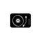 Turntable icon. Element of music icon. Premium quality graphic design icon. Signs and symbols collection icon for websites, web de