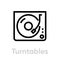 Turntable Vinyl icon