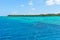 The turqoise water near Nacula Island in Fiji