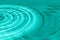 Turqoise water ripples