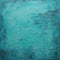 Turquoise Acrylic Abstract Painting With Textured Backgrounds