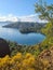 Turquoise bays on Datca Peninsula, overview