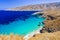 Turquoise beautiful beaches of Greece - Andros, Grias To Pidi