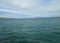 Turquoise blue sea water at the Sound of Iona, Scotland