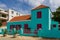 Turquoise Building in Bonaire