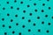 Turquoise canvas textile background.