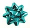 Turquoise Christmas Gift Bow