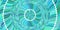 Turquoise Circles Art Action Background.