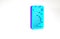 Turquoise Computer api interface icon isolated on white background. Application programming interface API technology