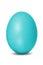 Turquoise easter egg