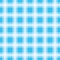 Turquoise gingham pattern, seamless background vector illustration