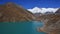 Turquoise Gokyo lake, Mount Cho Oyu and Gokyo Ri