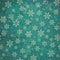 Turquoise grunge winter background