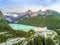 Turquoise Louise Lake in Banff National Park, Alberta, Canada