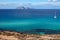 Turquoise mediterranean sea at Favignana, Egadi Islands