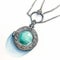 Turquoise Mermaid Pocket Locket With Photorealistic Detail