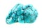 Turquoise mineral isolated