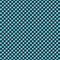 Turquoise Navy Blue Seamless Small Diagonal French Checkered Pattern. Little Inclined Colorful Fabric Check Pattern Background. 45