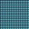 Turquoise Navy Blue Seamless Small French Checkered Pattern. Little Colorful Fabric Check Pattern Background. Classic Checker