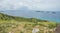 Turquoise Pacific Ocean and Island Landscape