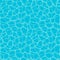 Turquoise rippled water texture background. Shining blue water ripple pool abstract vector