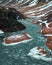 Turquoise River Near Thorufoss Waterfall in Iceland