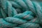 Turquoise rope