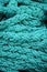 Turquoise rope